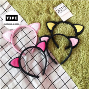 [Mã WASKT410K giảm 10K đơn 50K] Bờm tóc chất nhung tai mèo xinh xắn